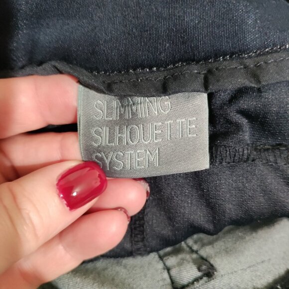 Melissa McCartney Seven7 Flare Jeans Women's Size 16 Dark Blue - Picture 7 of 14